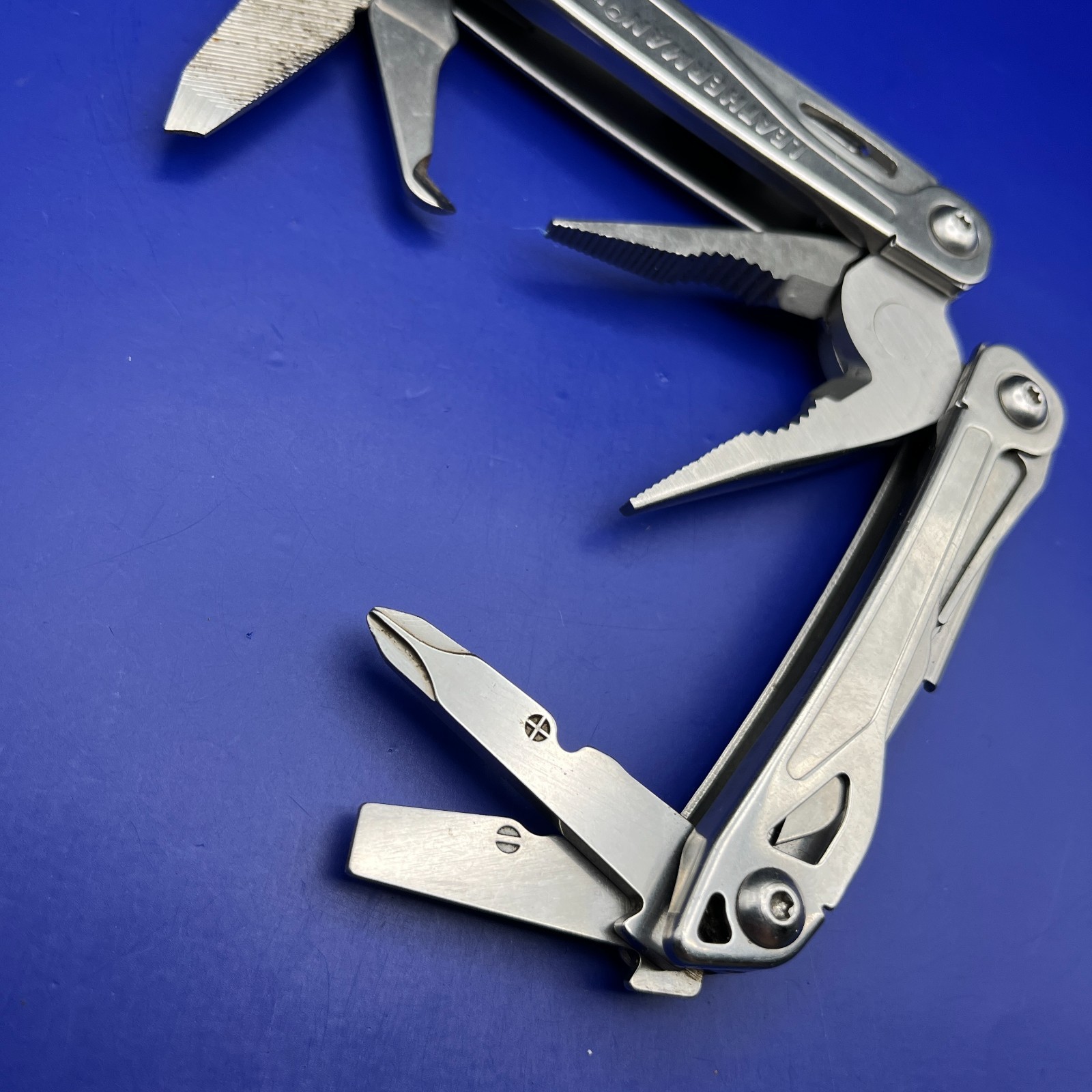 Leatherman Stainless Steel Wingman Multi Tool Scissors Knife Plier