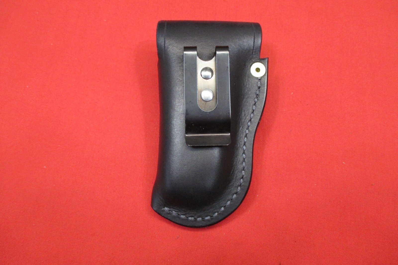 Leather Sheath LEATHERMAN WAVE MULTI TOOL, Holster Shaped, WITH STEEL BELT CLIP