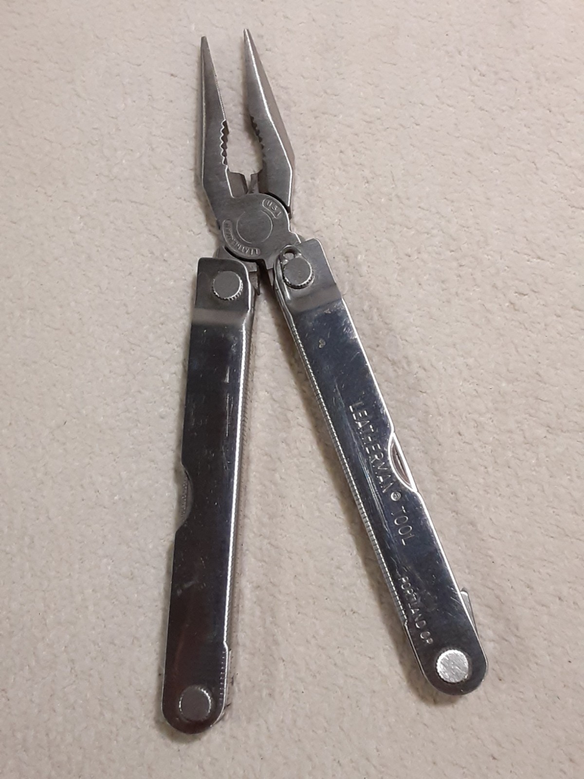 Leatherman Multi Tool Leather Sheath Date 01/00 NATIONAL CAPITOL SKEET TRAP CLUB