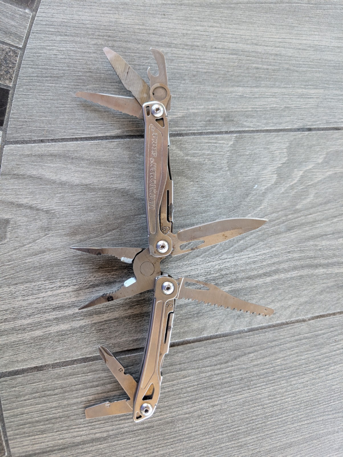 Leatherman Sidekick & Buck Knife Bucklite Multi-tool Lot Quality! Must See pics!
