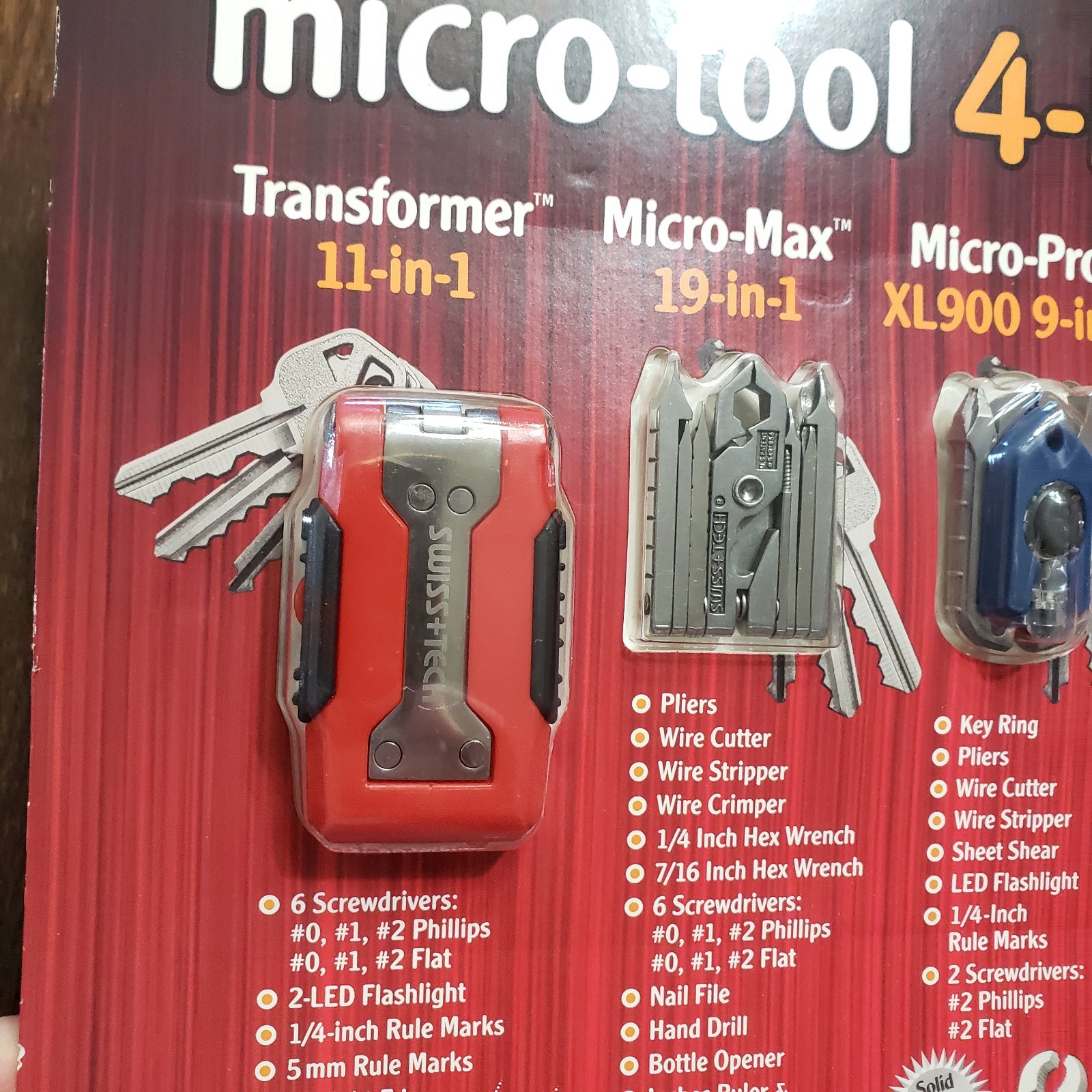 Swiss+Tech Swiss Tech Micro tool 4 pack NIP Gift