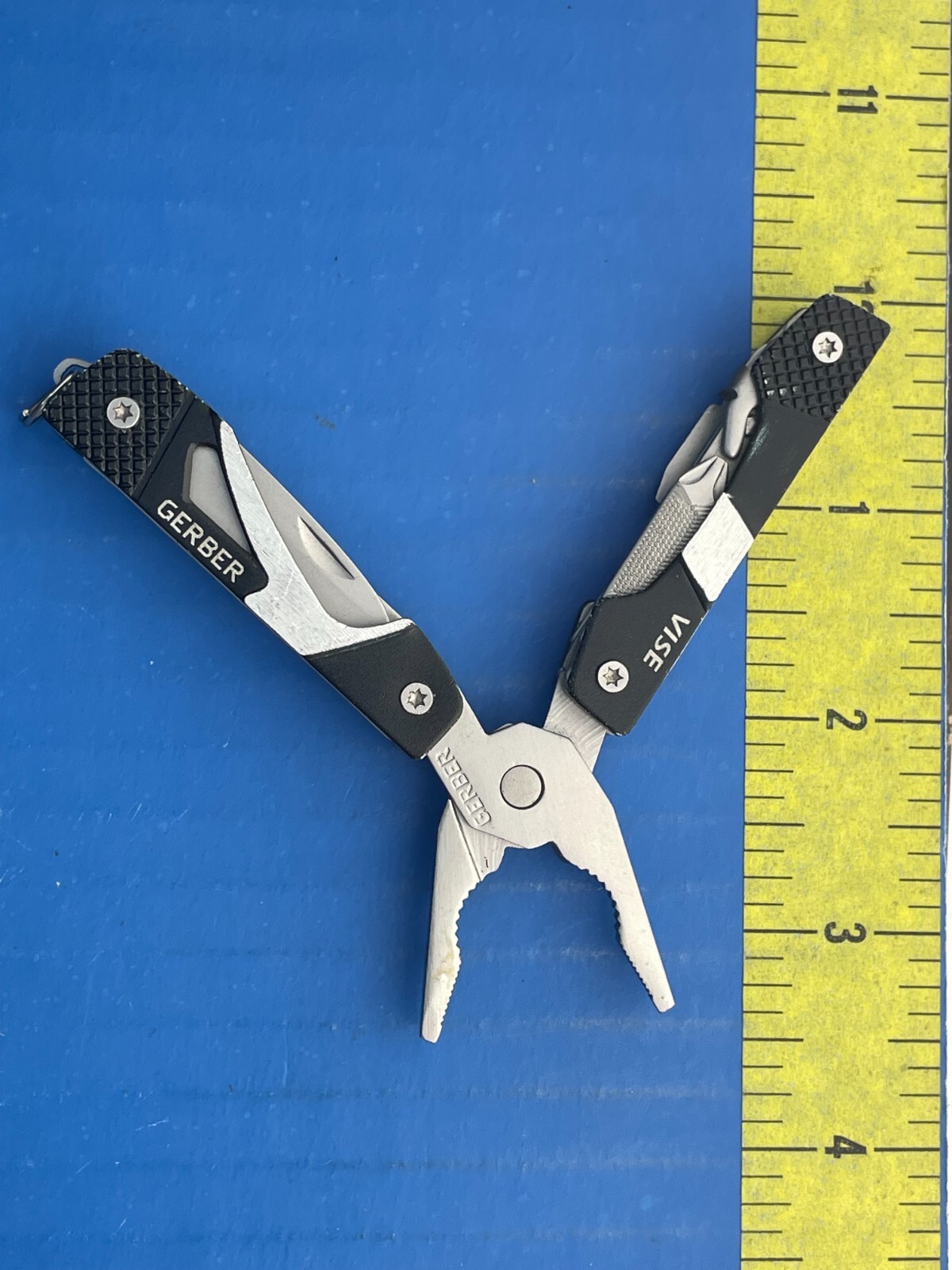 Gerber Vise Black Aluminum Handle Mini Multi-Plier 7 Tool