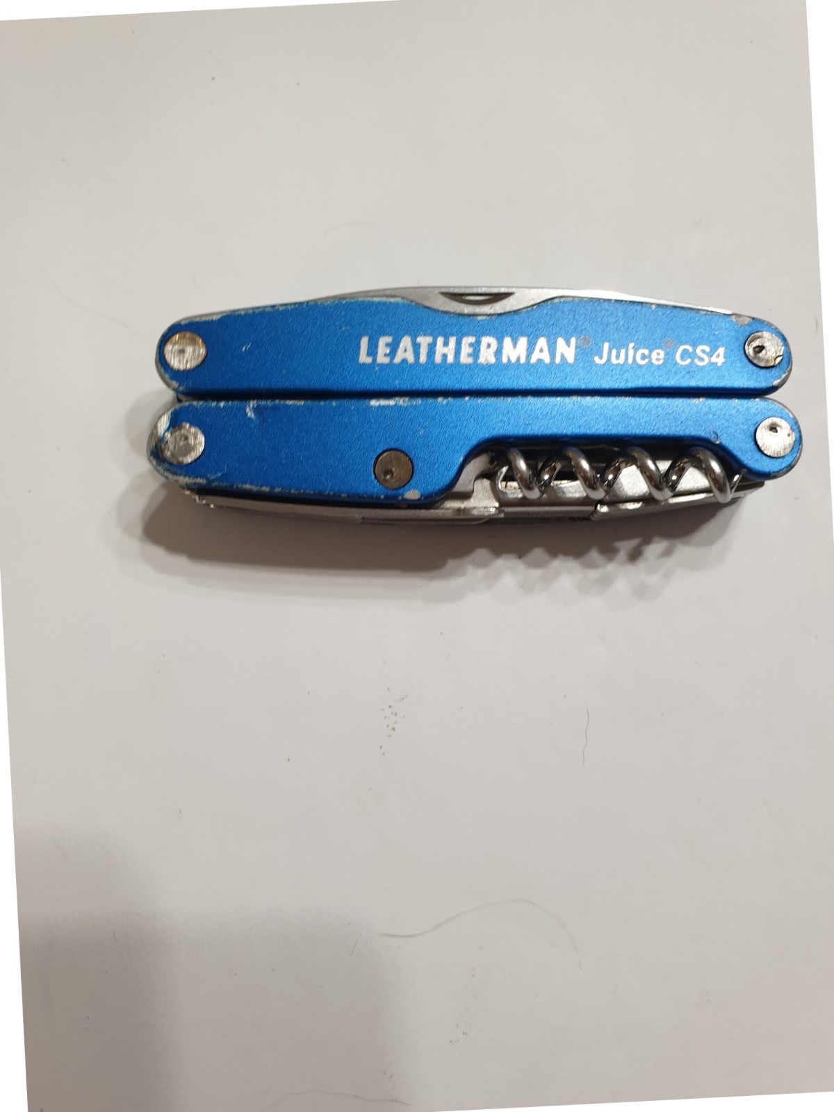 🔥 Leatherman Juice CS4 Blue Gen1 Collectable Retired Nice Condition Very Rare