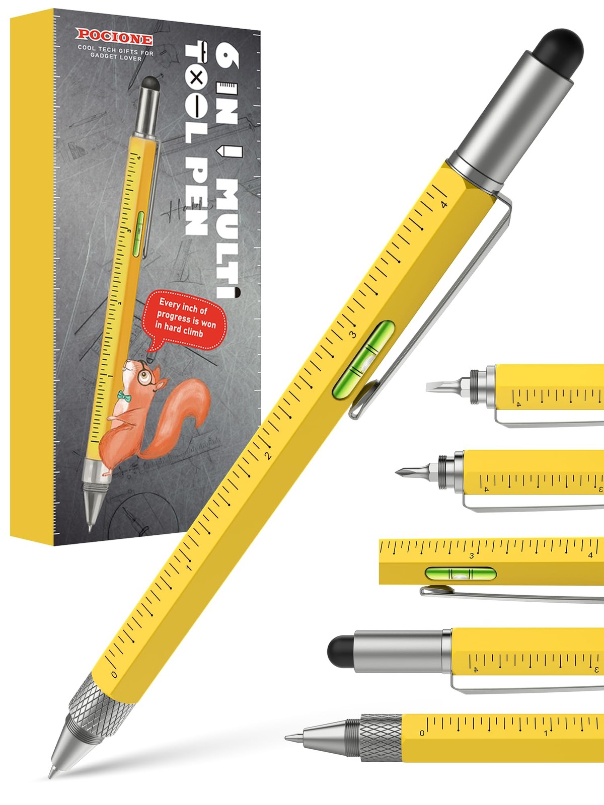 Unique Gifts for Men Multitool Pen – Fathers Day Dad Gifts for Husband Grandp…