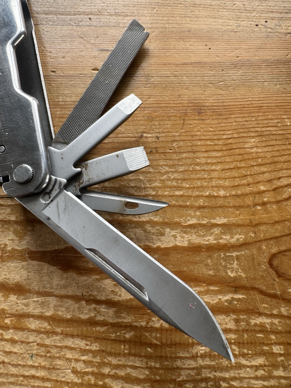 Leatherman SUPER TOOL 300 Multi-Tool – Stainless, Good Condition (008)