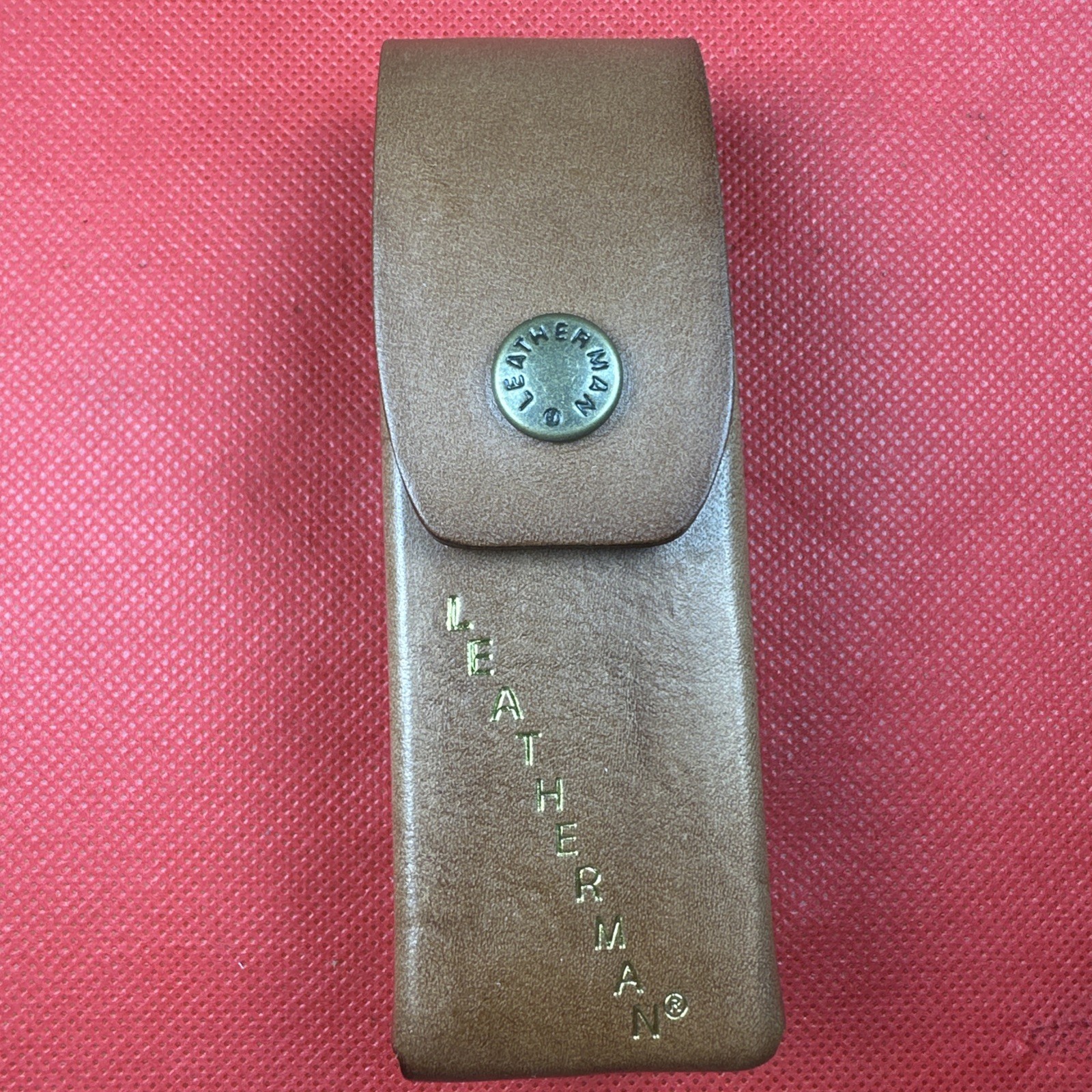 Rare Leatherman Garage-Specific Snap Sheath, Brown, New in package