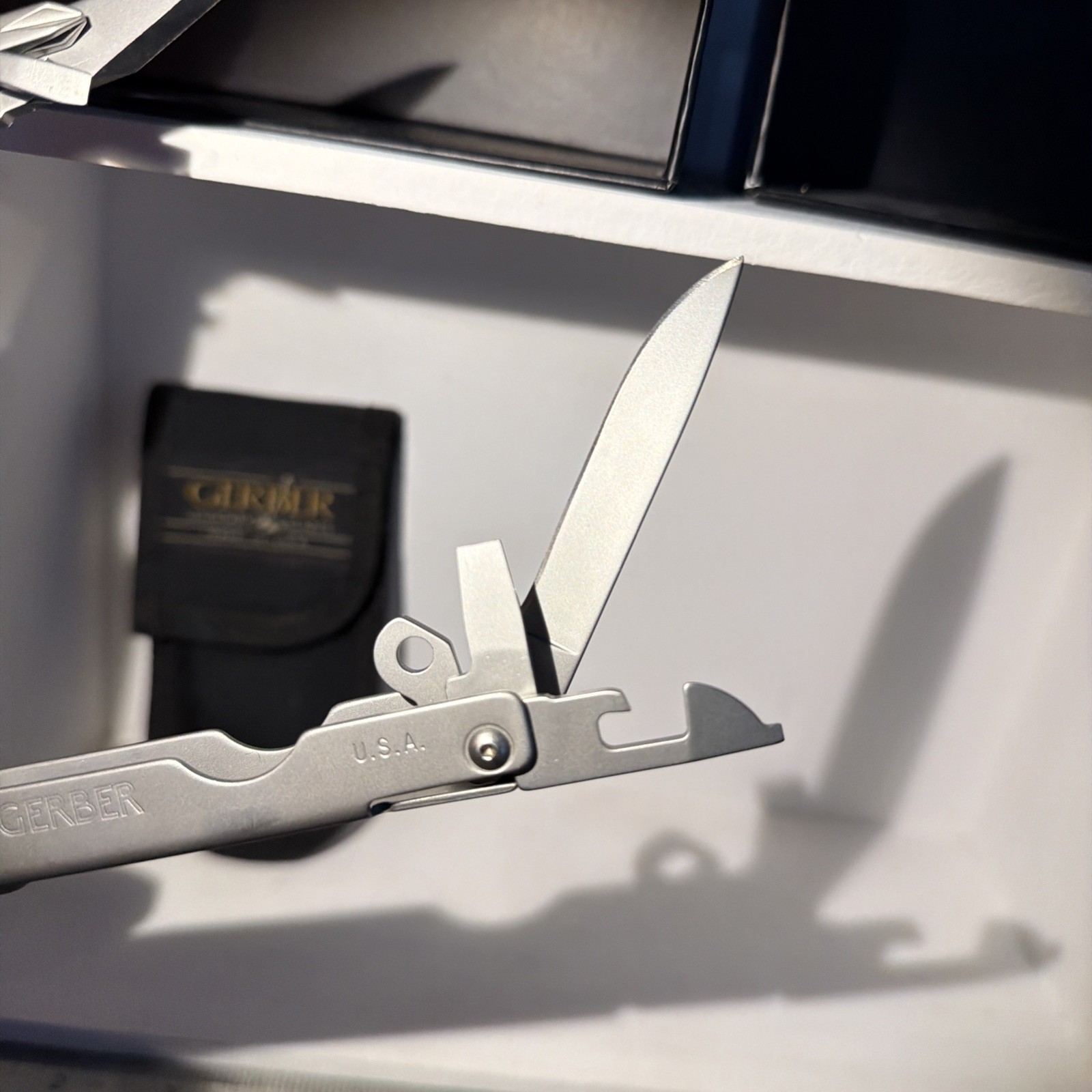 Gerber Multi-lock/Pliers Pocket Tool Kit with Carrying Pouch