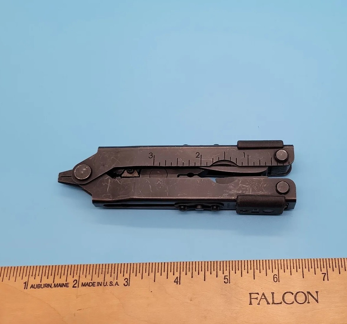 Gerber USA MP600 Black Multi-Tool Needle Nose Carbide Pliers,Knife, Screwdrivers