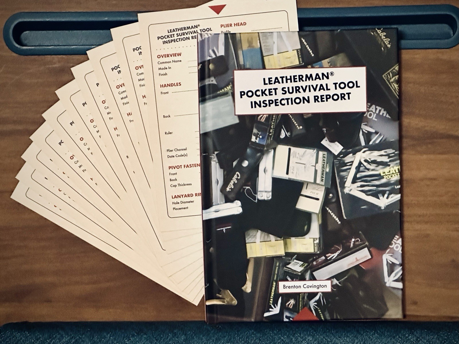 Leatherman Pocket Survival Tool Inspection Report Second Edition Hard Cover Book
