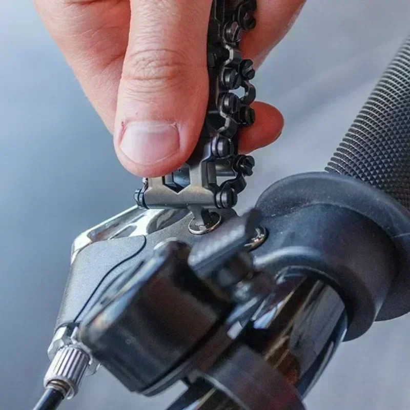 Multifunction Stainless Tool Bracelet Wearable Bolt Driver Bike Multitool Outdoo