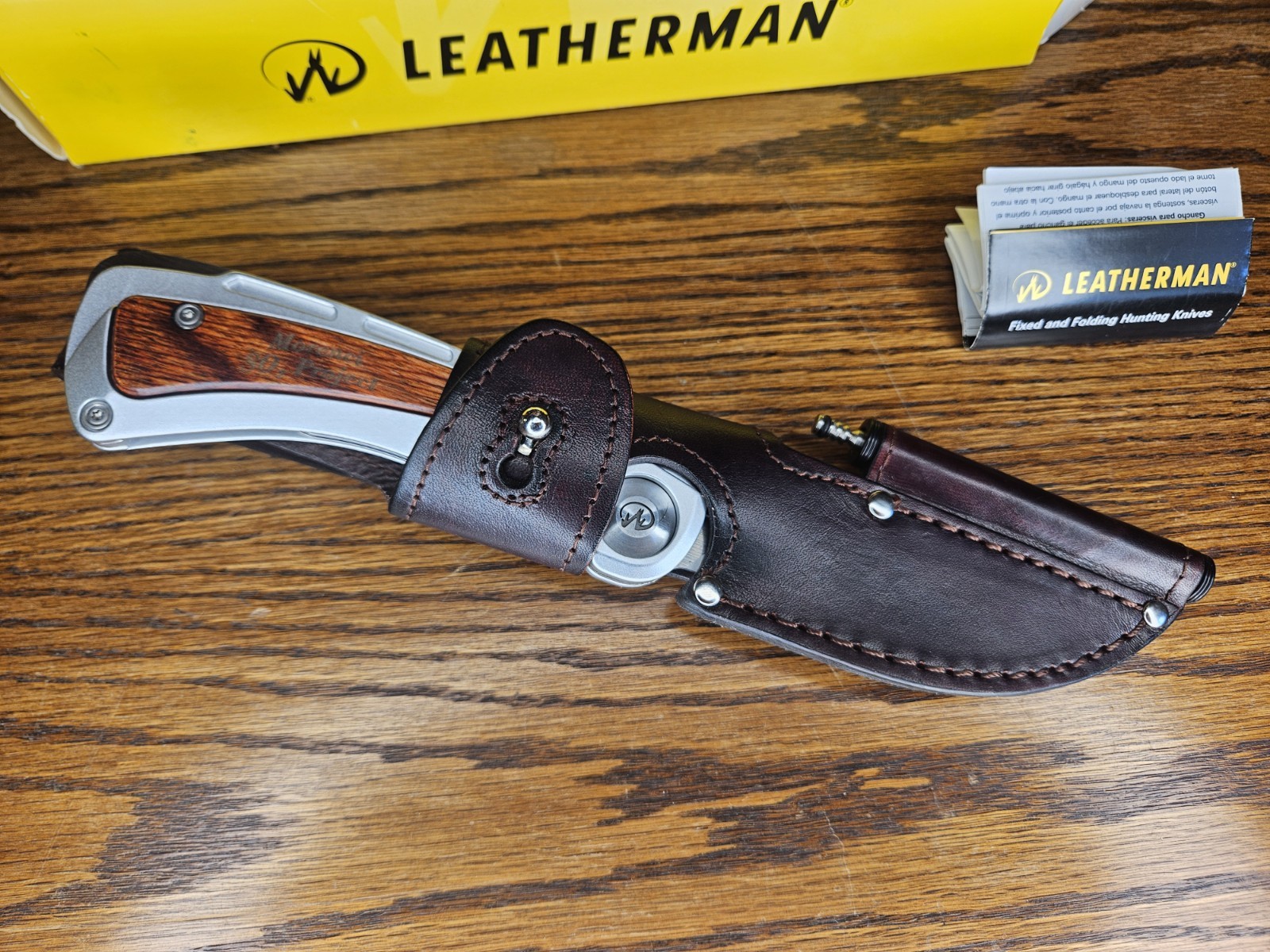 Leatherman Steens Fixed Blade Knife Multitool Saw Gut Hook – Discontinued – 032