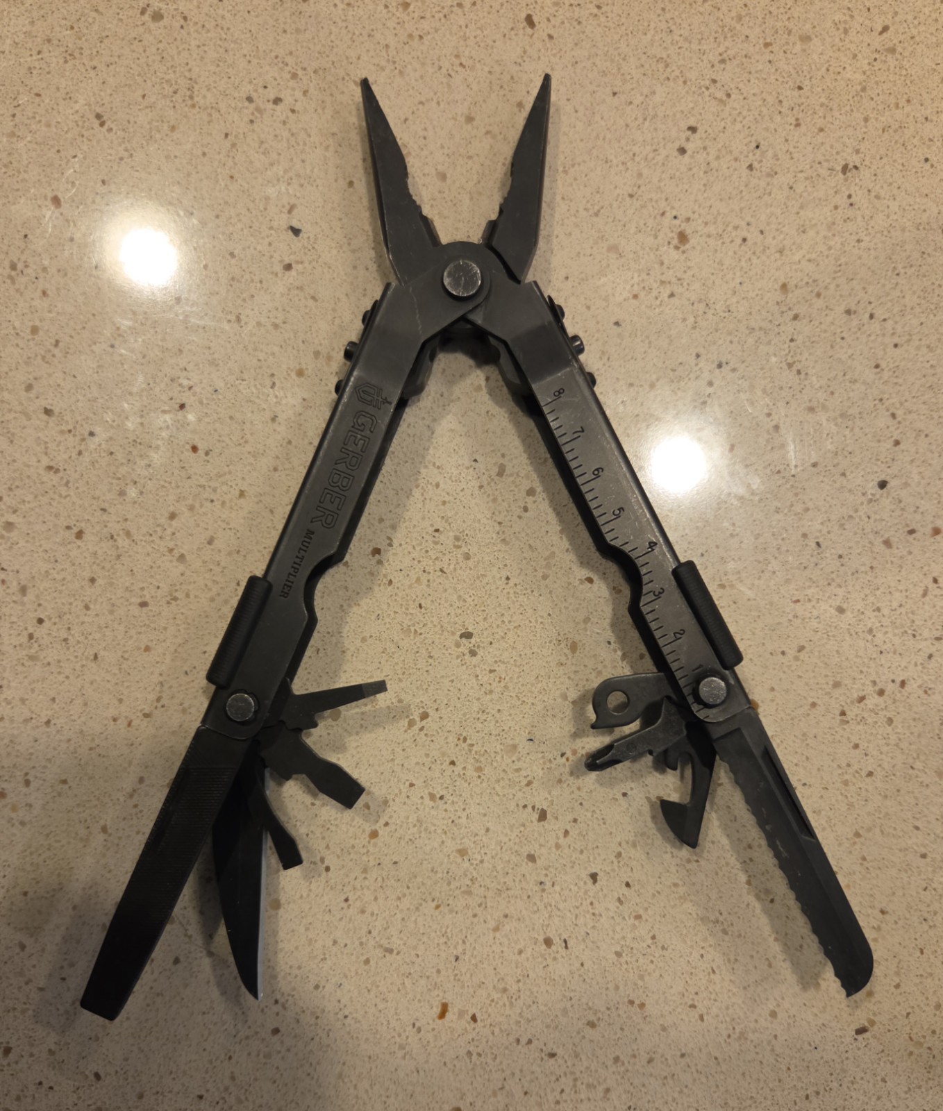 Gerber 30-000314 Multi-Plier 600 Multi-Tool – Black with Carrying Case