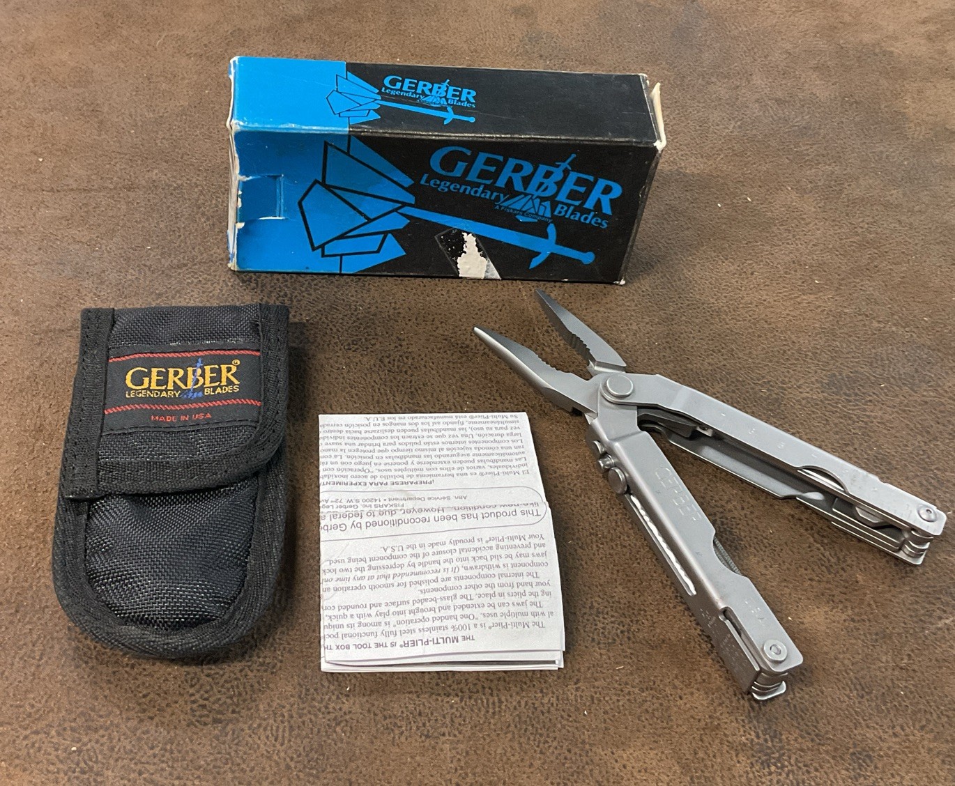 Gerber Vintage Needle-Nose Multi-Plier – Silver RECONDITIONED