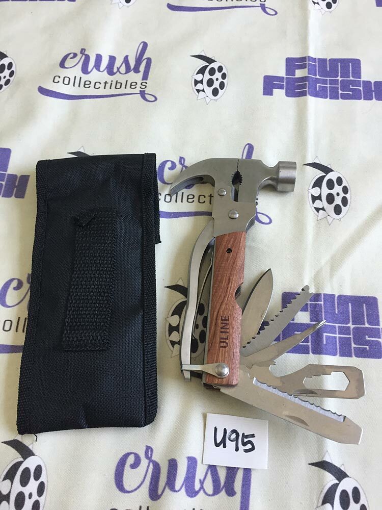 12-in-1 Hammer Tool Swish Army Knife Mad Man [U95]