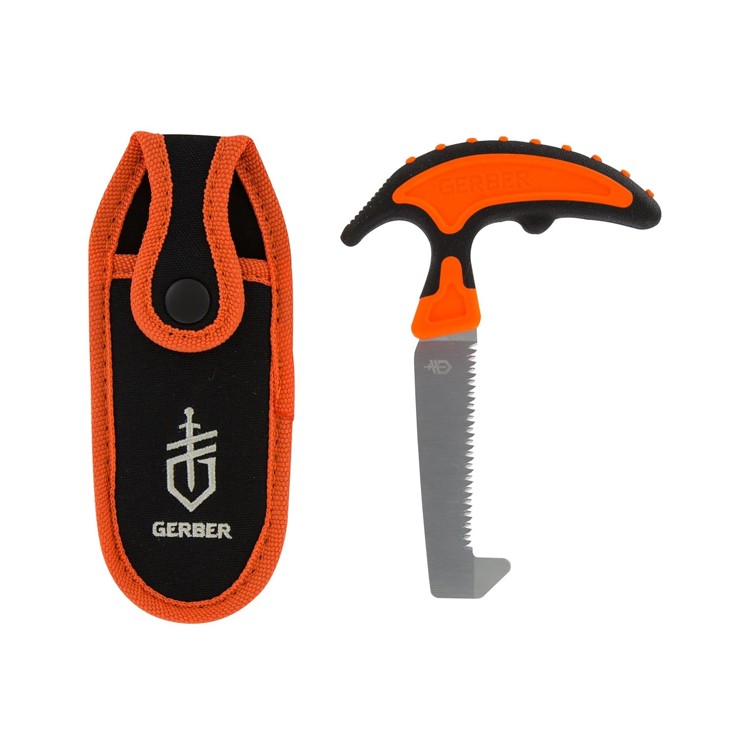 Gear Vital Pack Compact Saw, Stainless Steel Sawtooth Blade for Camping, Hunting