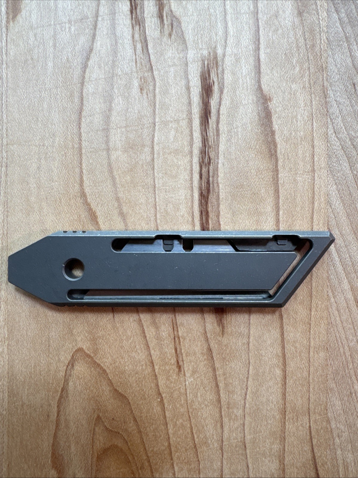 TwoSun One Solid Titanium Screwdriver Survival Utility Tool Knife TS302-Solid