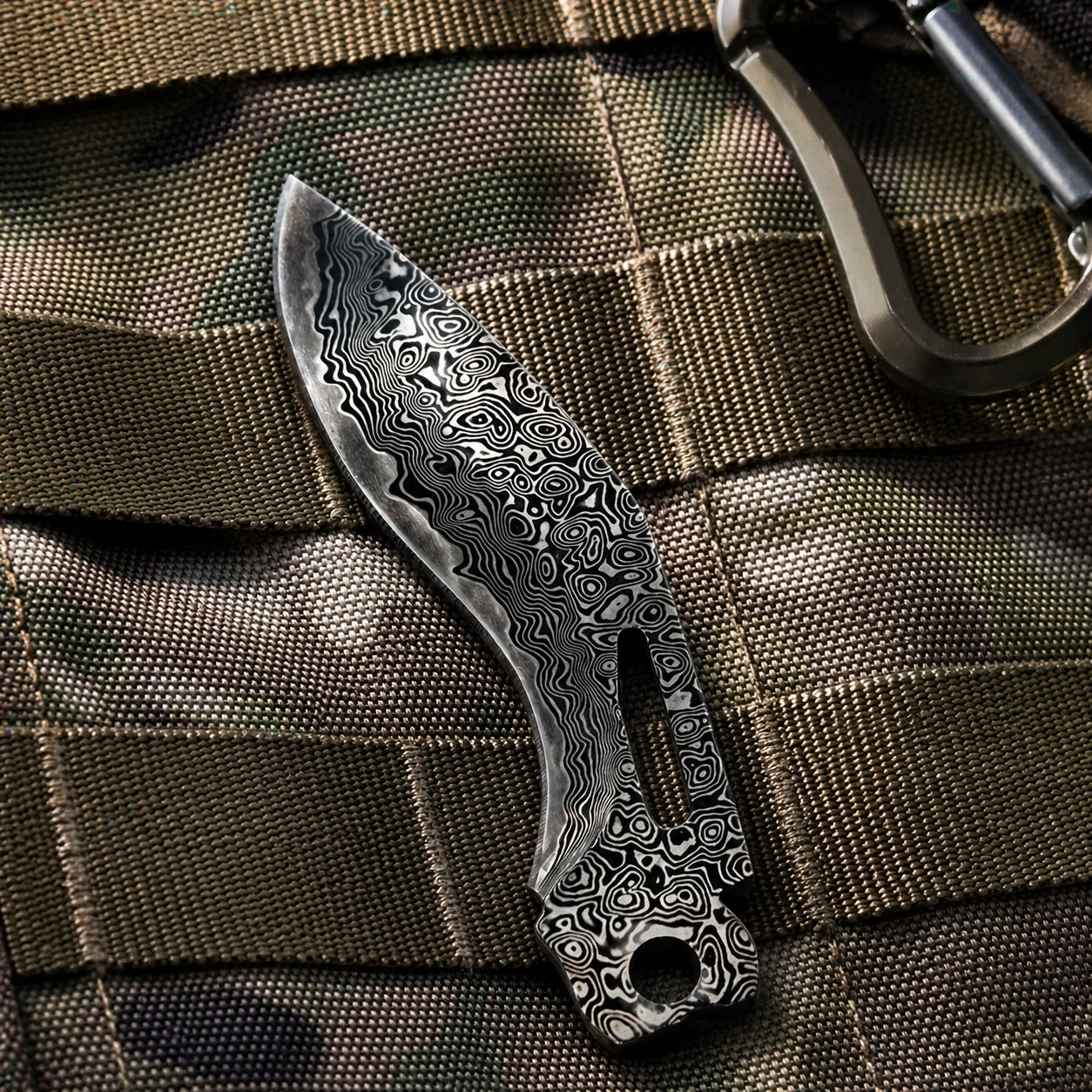 VG10 Damascus Replacement Blade for Leatherman Surge Multitool 92mm