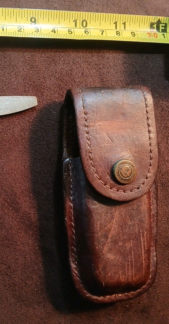 Vtg Leatherman PST ll W/ Very Old Leatherman Leather Sheath, U.S.A.
