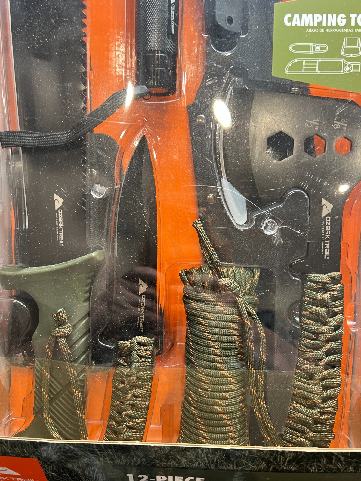 Ozark Trail 12 Piece Camping Tool Set New Open Box