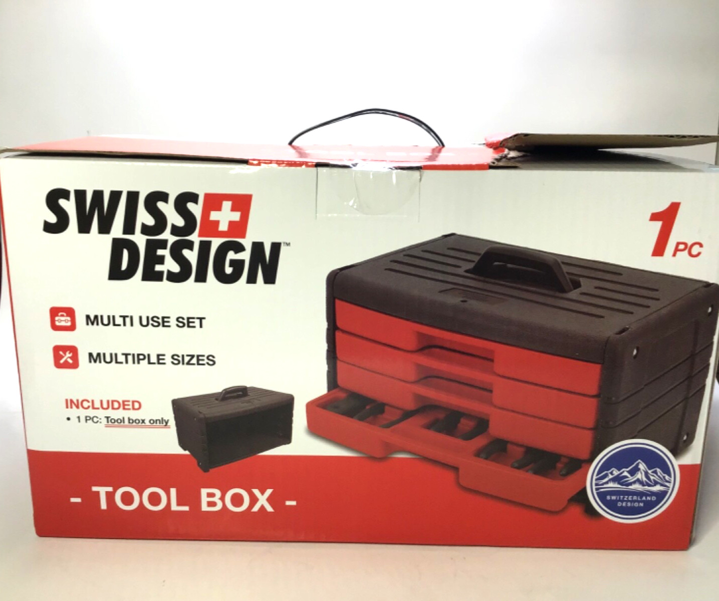 SWISS + DESIGN, #CSDF-TOOLBOX – MULTI USE SET – SWITZERLAND DESIGN – NEW