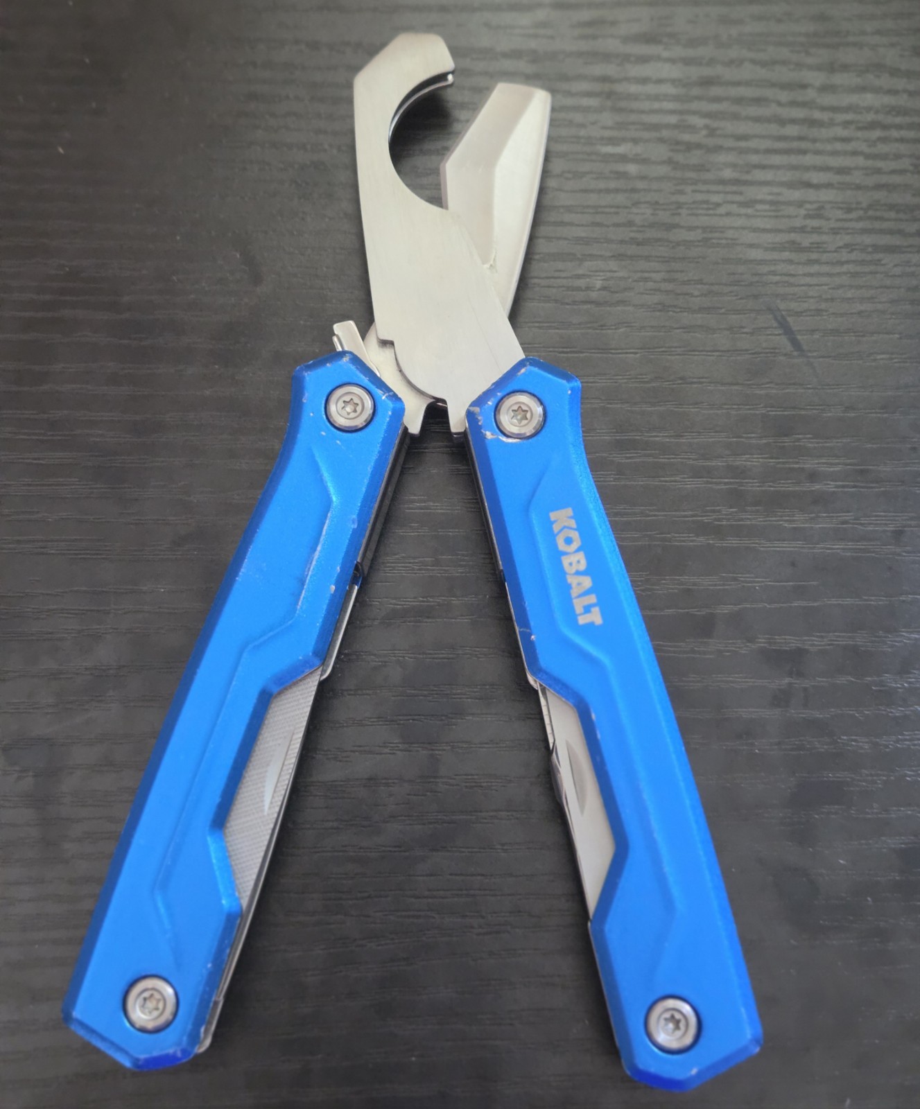 Discontinued Kobalt 10-in-1 Plumbing Multi-Tool PVC Pipe Cutter Hacksaw Blue