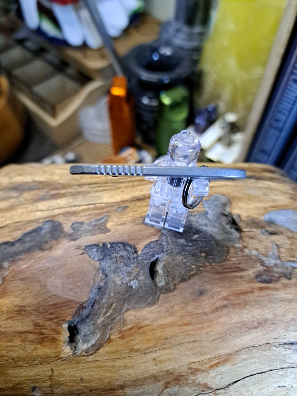 MINIMALIST MINI TITANIUM KEYCHAIN CLAW BOTTLE OPENER