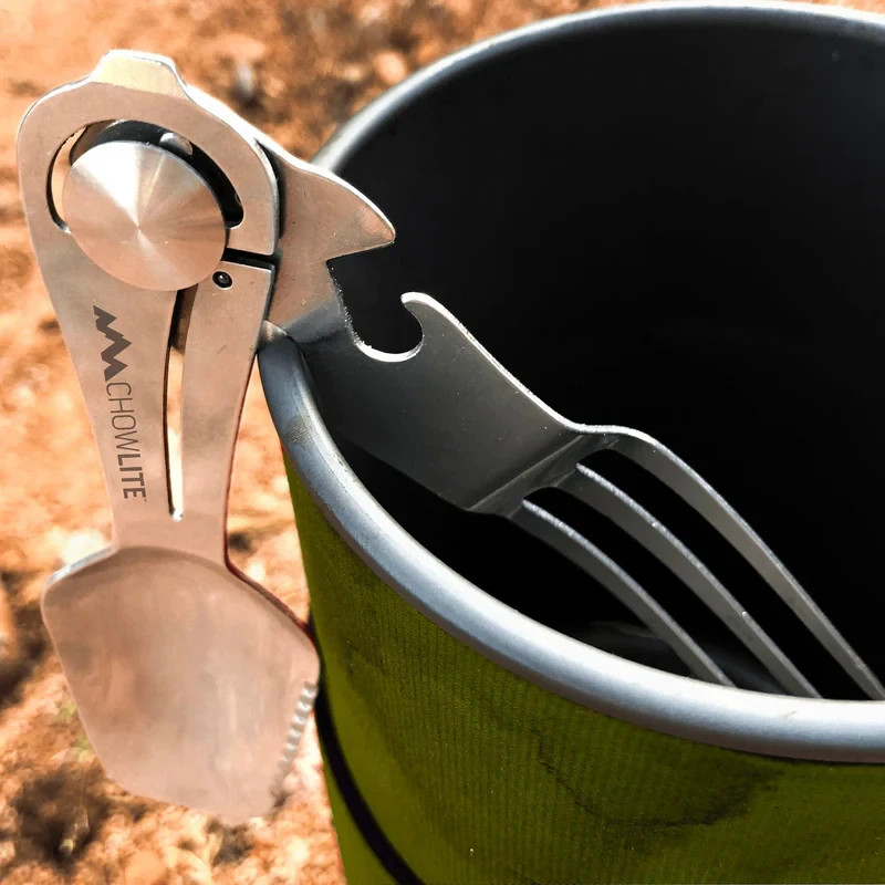 Outdoor Edge ChowPal & ChowLite Multitool Fork Spoon Can Opener #CPL-10C-CWL-20C