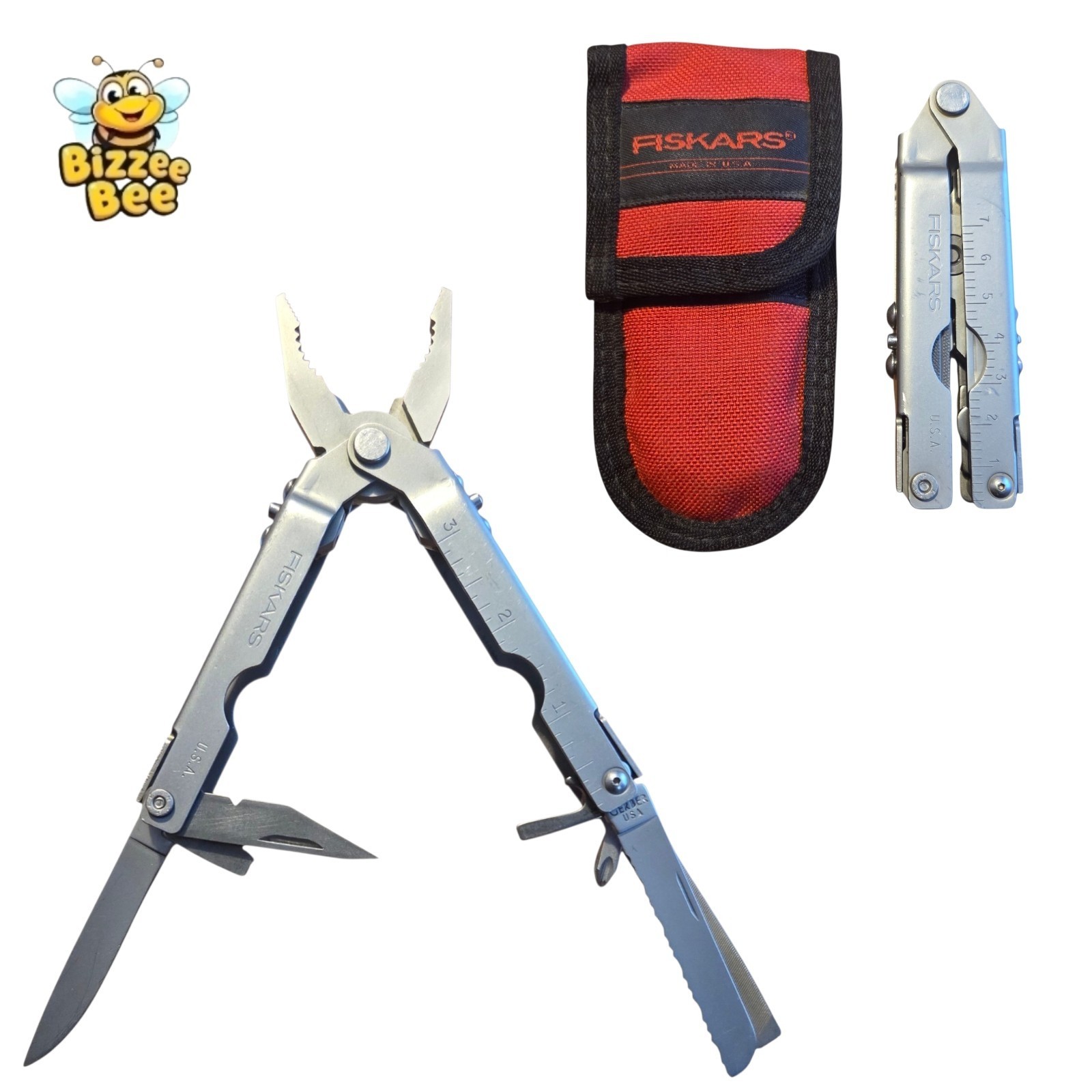 Fiskars/Gerber “Mr. Pinchy” Multitool – Gerber Knife-Saw and Simonds File 🇺🇸