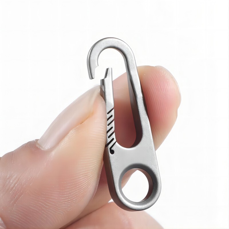 Titanium Zipper Pull Replacement Universal Detachable Zipper Puller Tab Non Fade