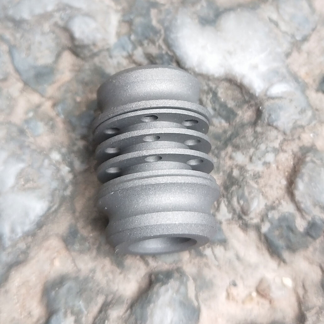 Titanium Alloy Folding Knife DIY Cool Lanyard Bead Umbrella Rope Tool Pendant