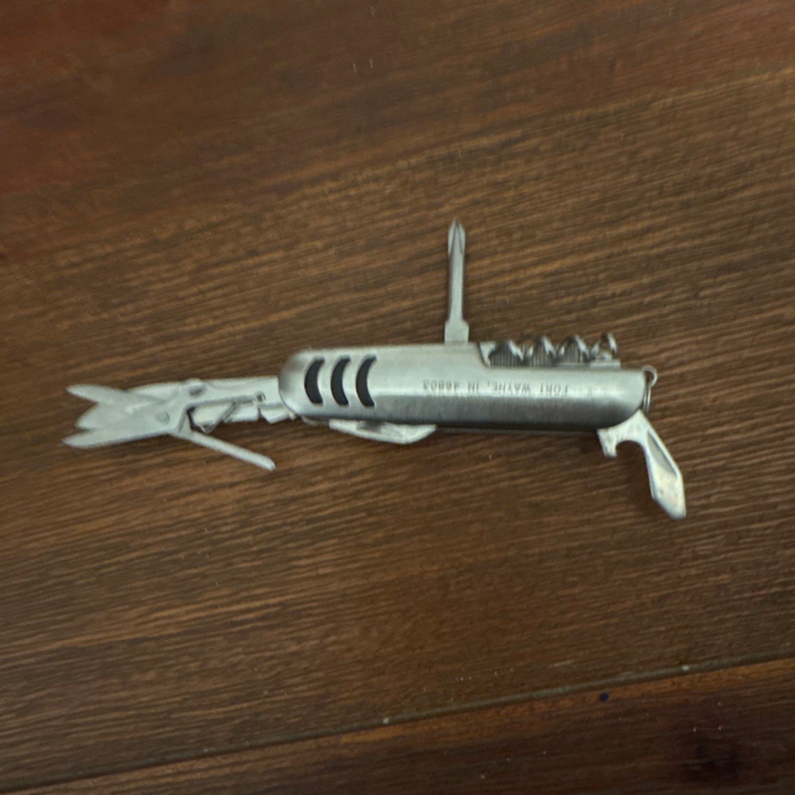 Petroleum Parts Inc Multi-Tool Stainless Steel Silver 6-in-1 Knife Corkscrew
