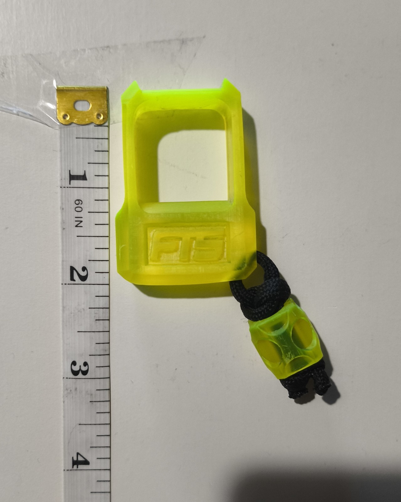 FTS Project Neon Green Yellow Edc Gadget With Matching Bead