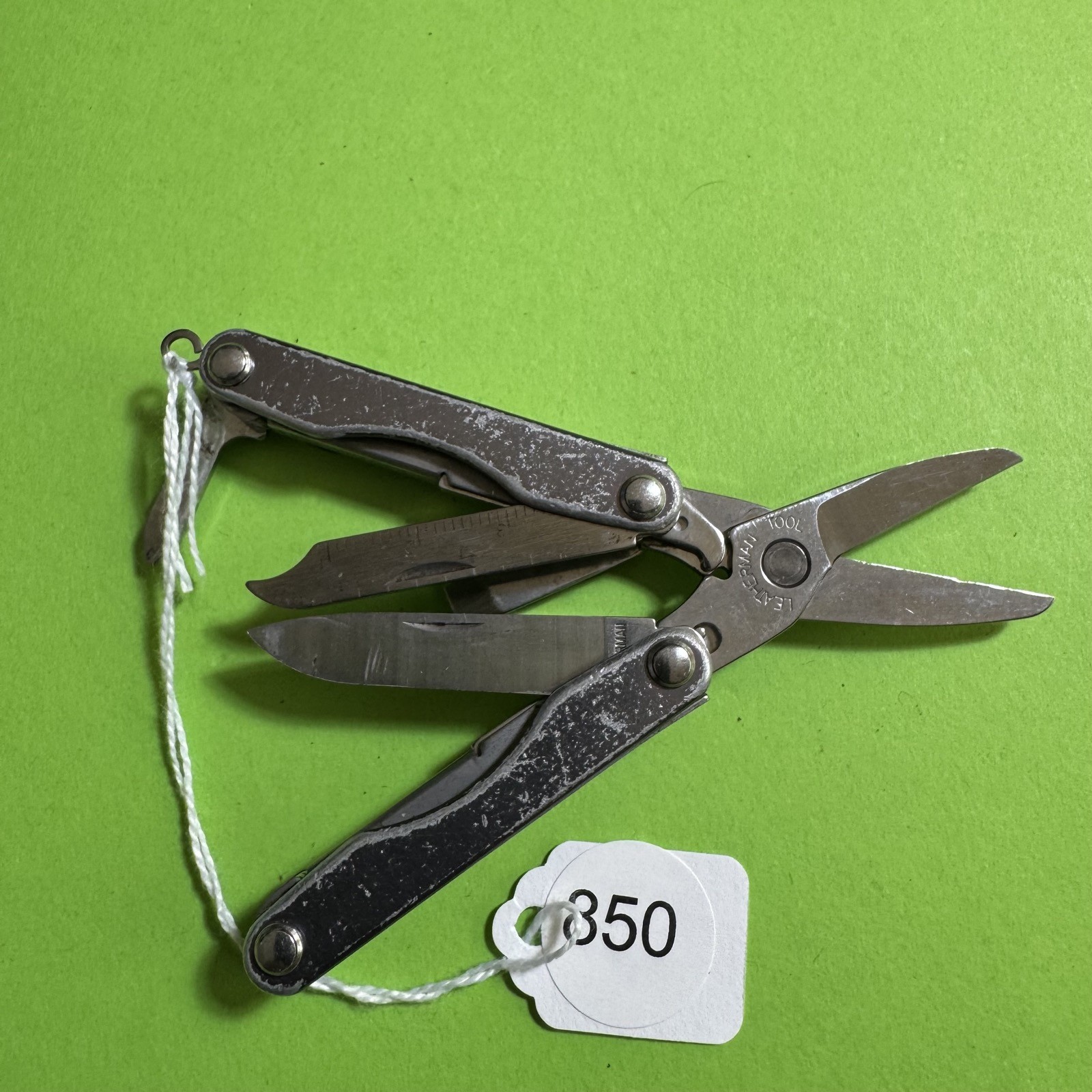 Leatherman Squirt S4 Multi-Tool Scissor Pocket Knife EDC Grey Stainless #869
