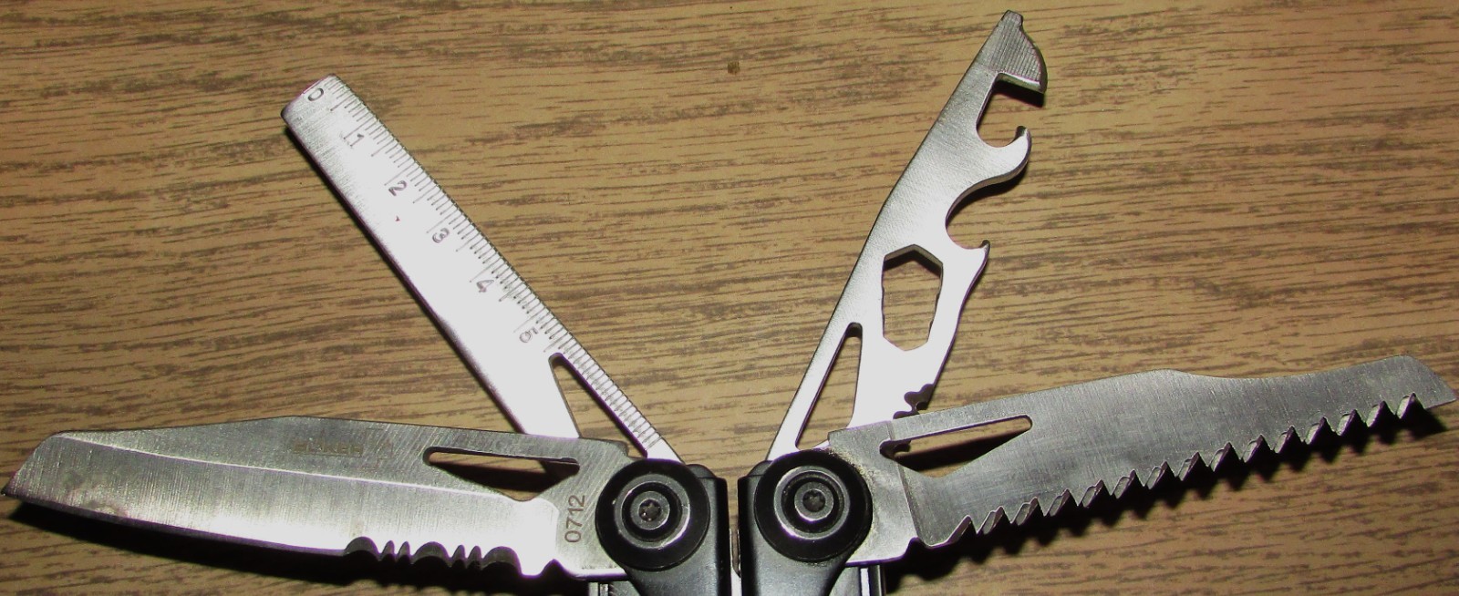 BOKER PLUS SPECIALIST BLACK MULTI-TOOL PLIERS & NYLON SHEATH, USED – VG