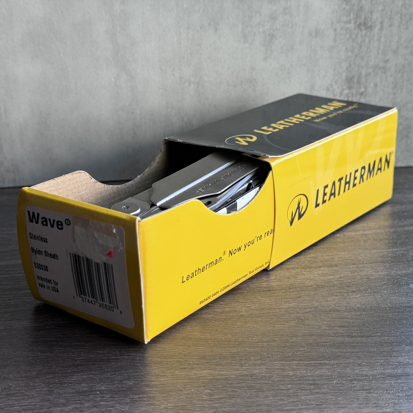 Leatherman New Wave/2nd generation Wave multitool year 2004 PAT PEND