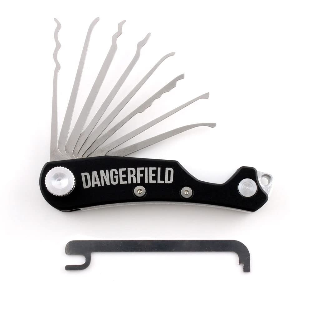 Skeleton Lock Picking Kit Multi Tool Compact DietrichSet Pocket Multi Tool,…