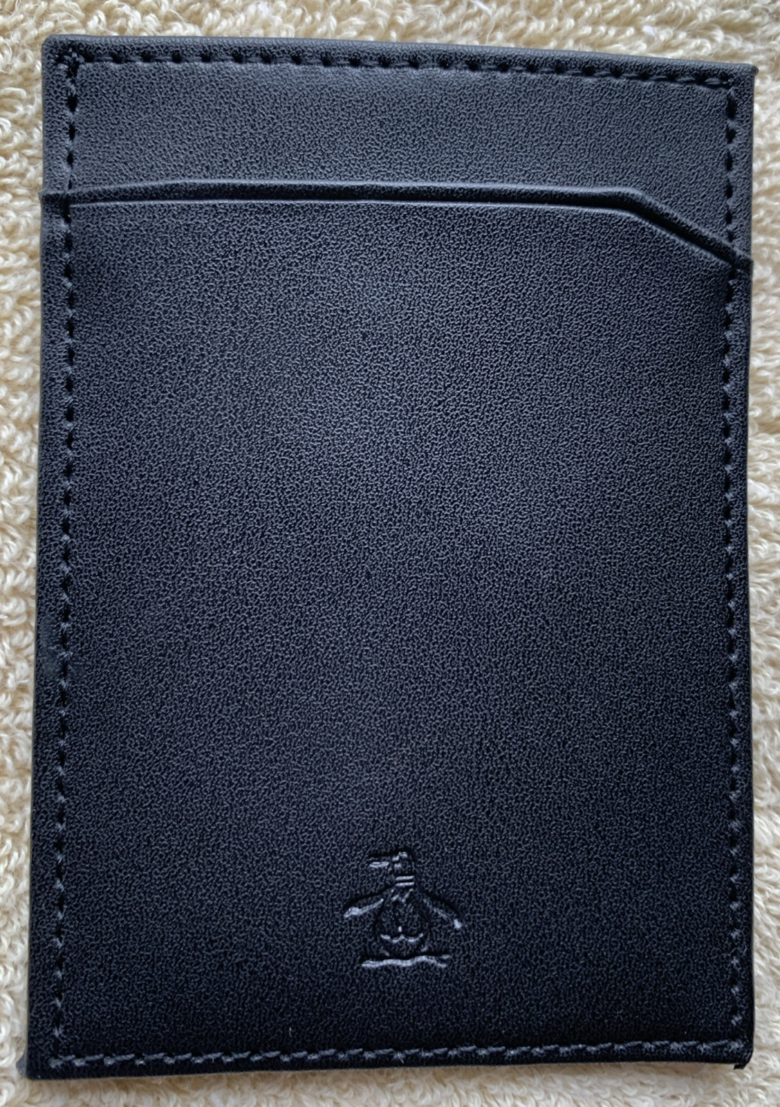 Stainless Steel Credit Card Multitool Genuine Leather Multi Pocket Wallet