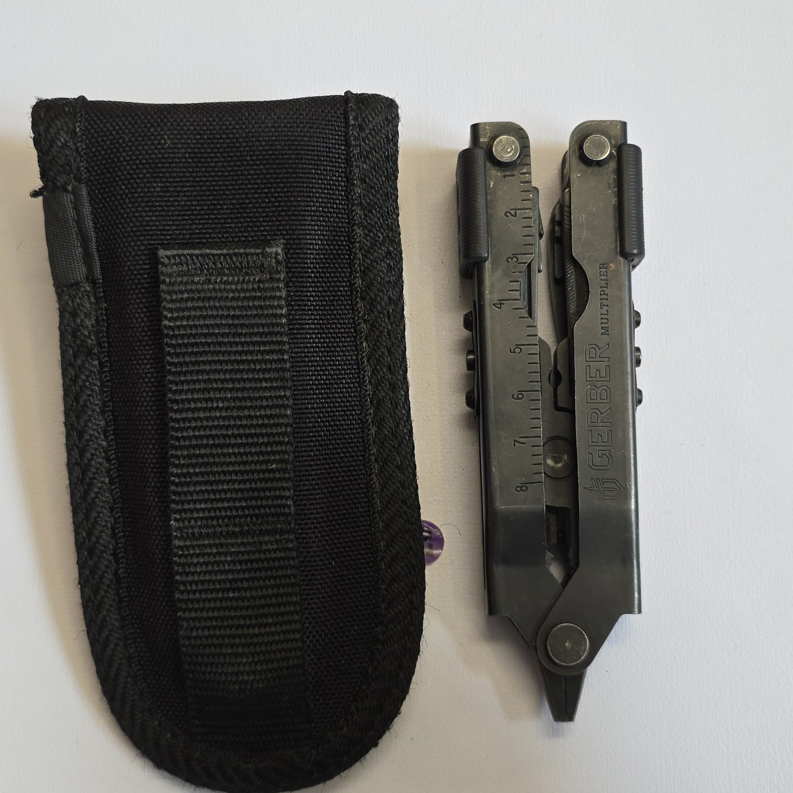 GERBER MP600 MULTI PLIERS TOOL KNIFE STAINLESS STEEL BLACK OXIDE & SHEATH