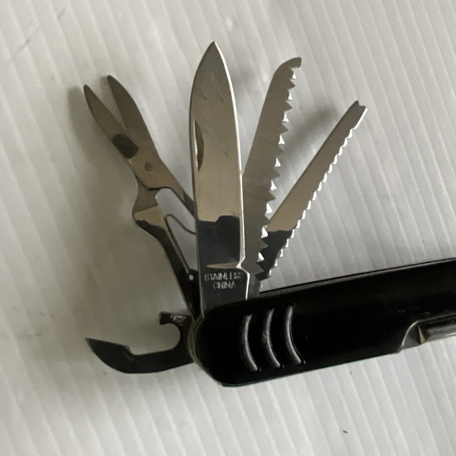 Unbranded Survival Knife Multi Tool 11 Functions Camping Fishing EDC