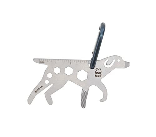 Multi-Tool Carabiner Stainless Steel Bottle Opener Screwdriver Hex Wrench File
