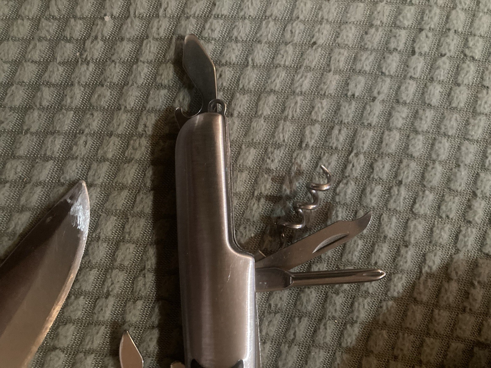 Two Pocketknives, One Multifunction With Seven Tools & One Imperial Schrade