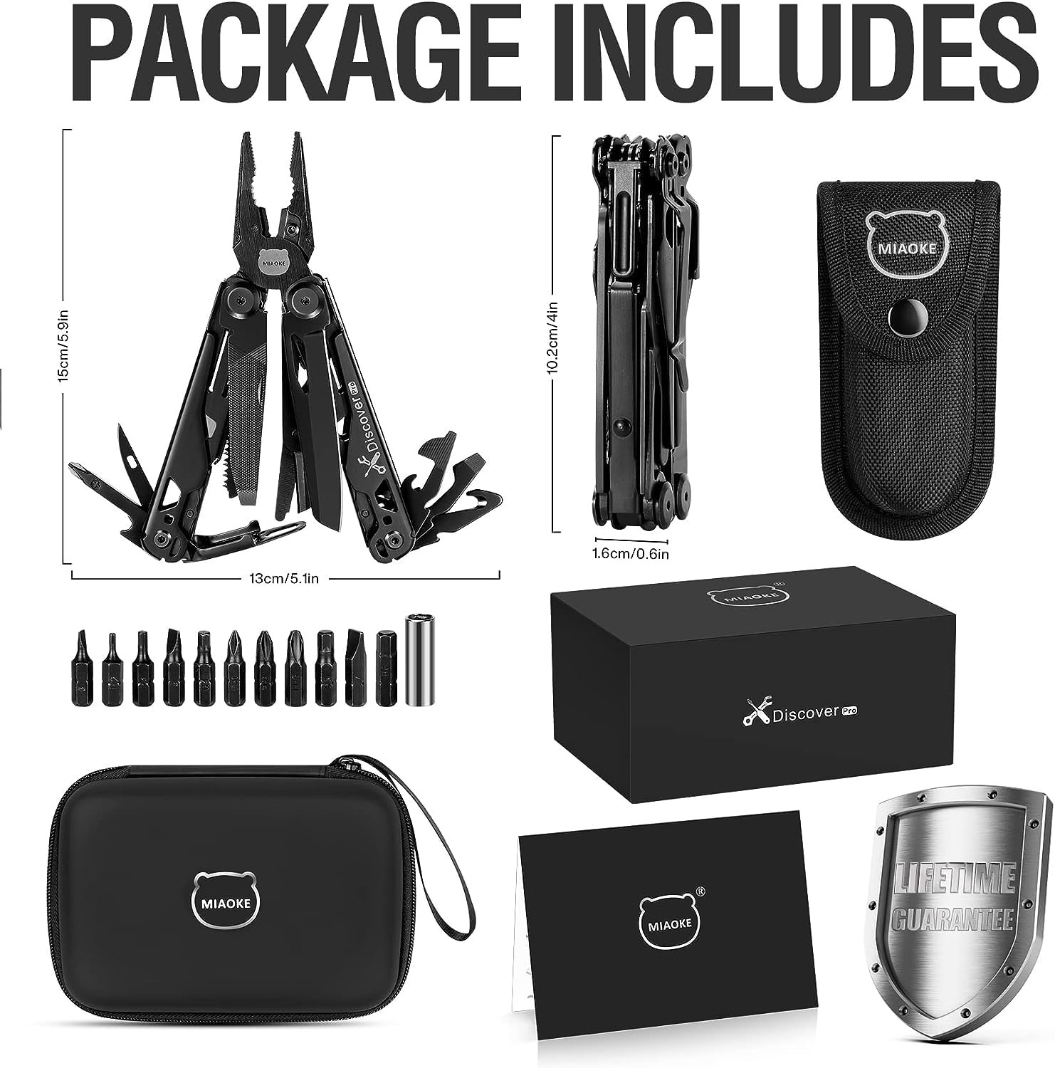 Multitool 23 in 1 with Premium Gift Box, Screwdriver Saw Screwdriver…