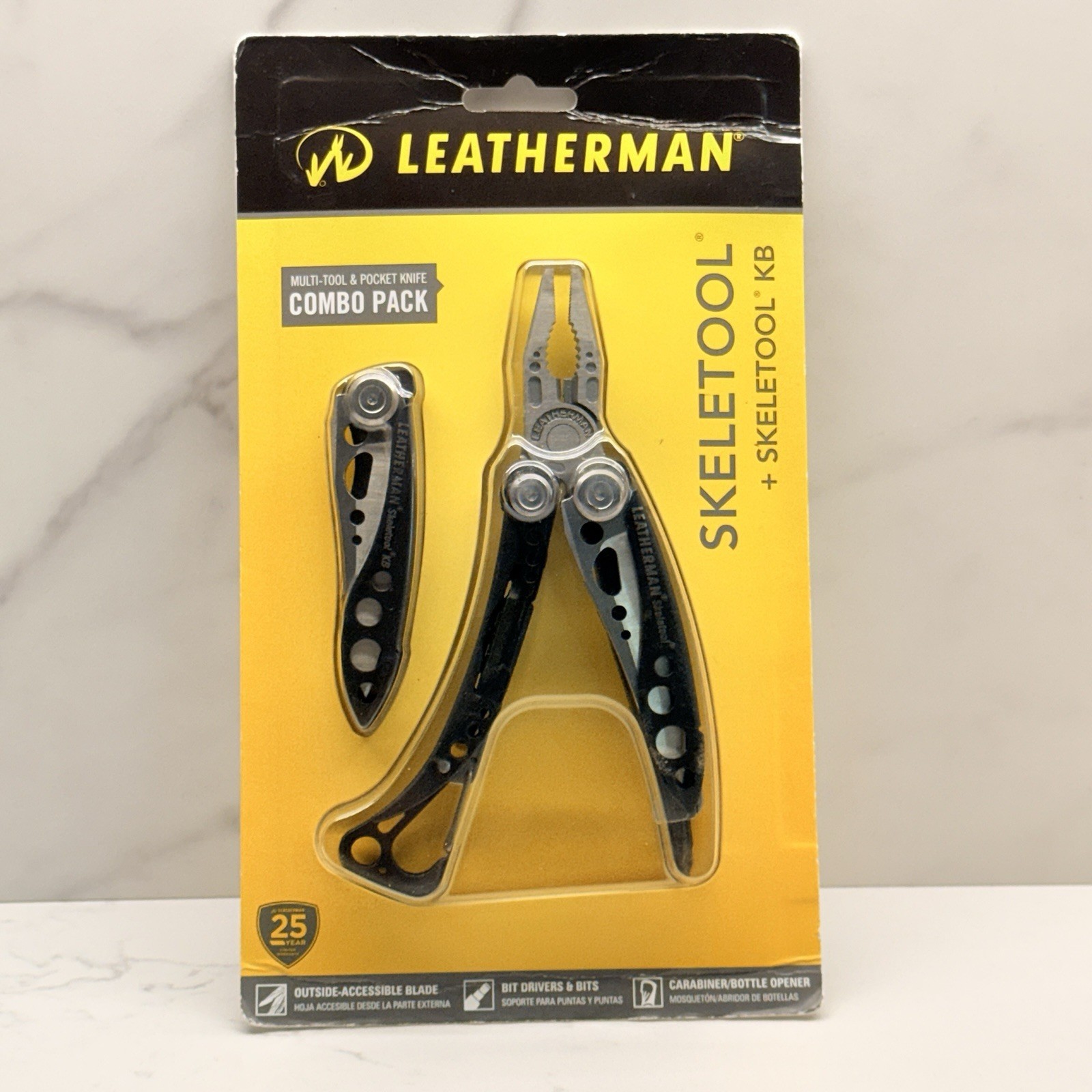 Leatherman Skeletool Black & Leatherman Skeletool KB Black. Discontinued Combo