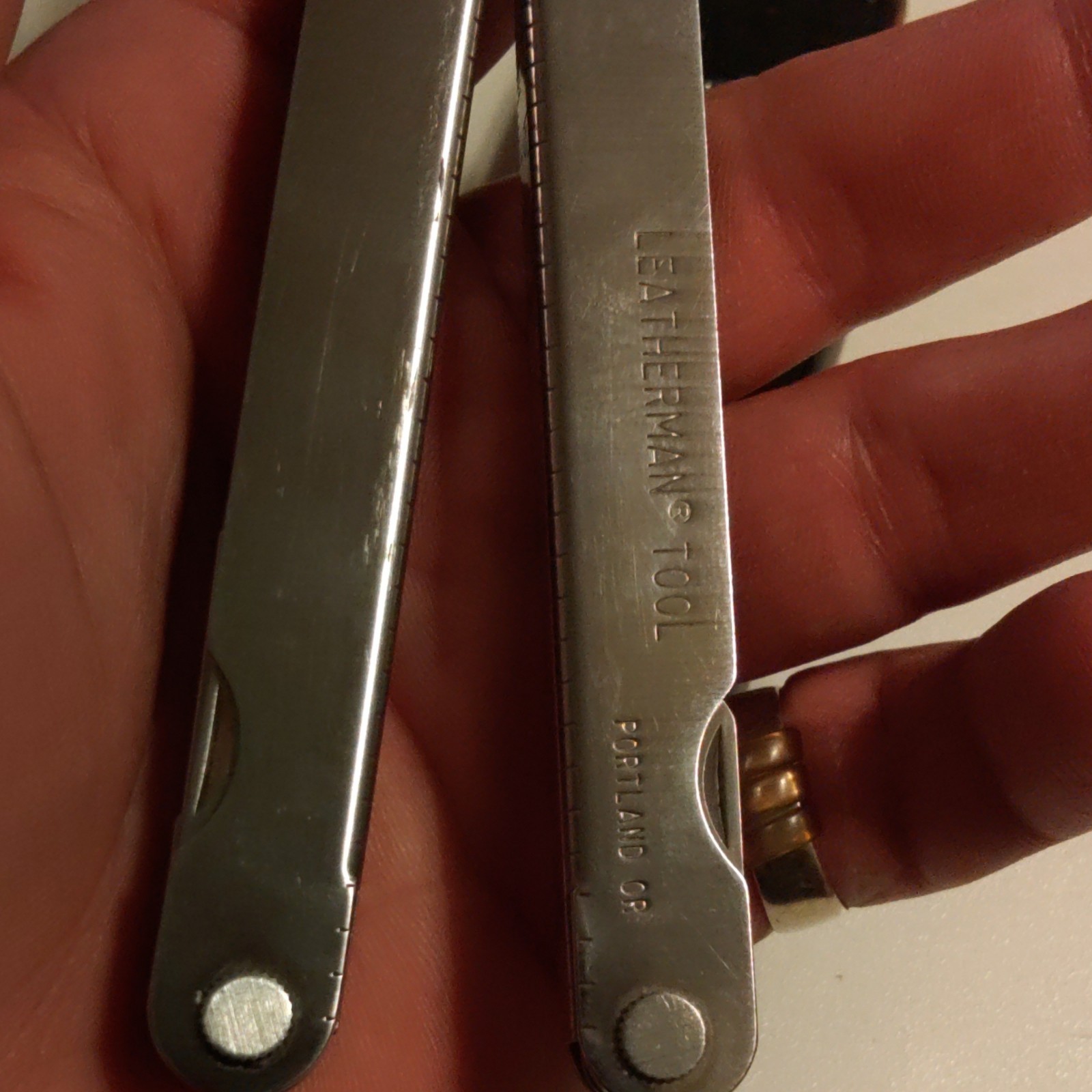 Leatherman Tool Multi-Tool Stainless Steel Silver/Black Sheath Plier Knife File