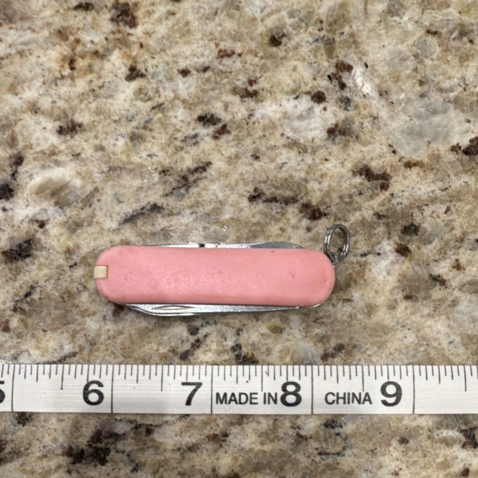 Victorinox Multi-Tool Pink Stainless Steel Knife Scissors Nail File