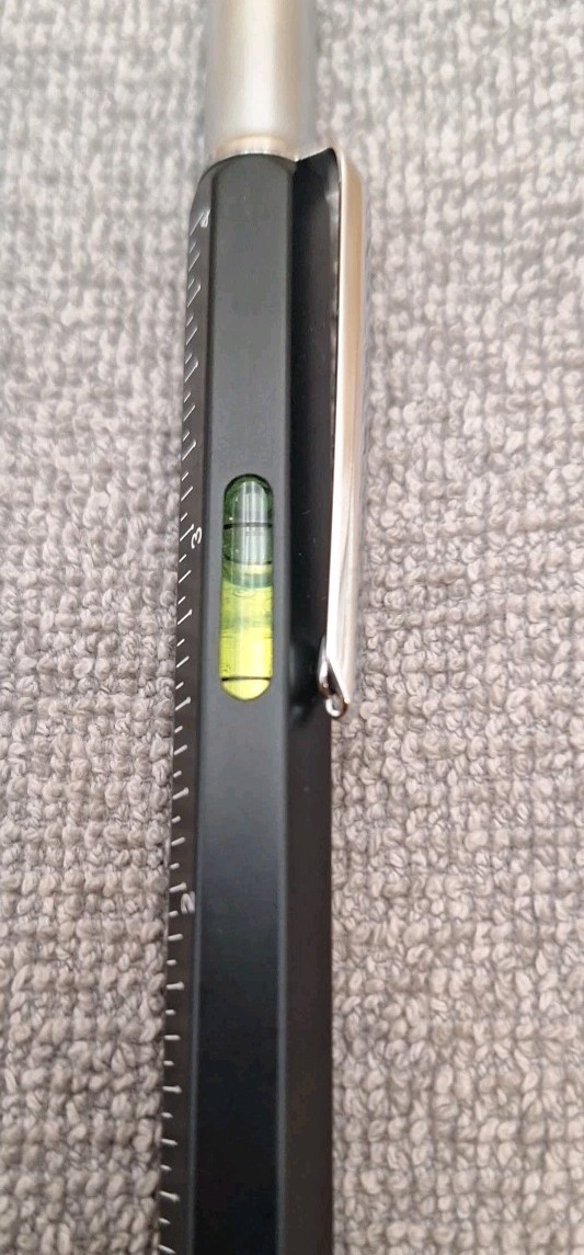 Multitool Pen 6 in 1 Tools Pen-Stylist-Ruler-Bubble Level-Philips & Flathead SD