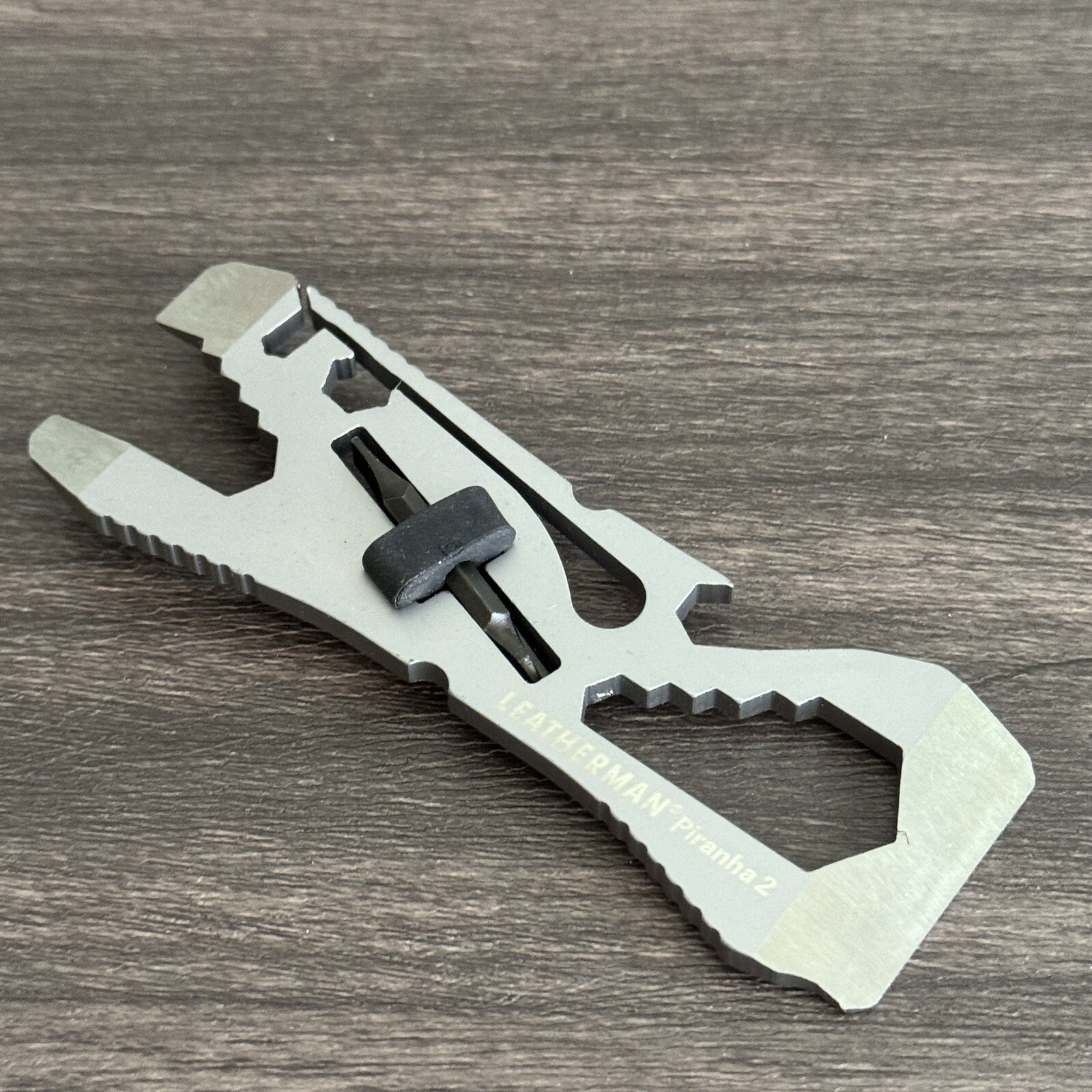 Leatherman Ratchet Driver & Leatherman Piranha II multitool bundle