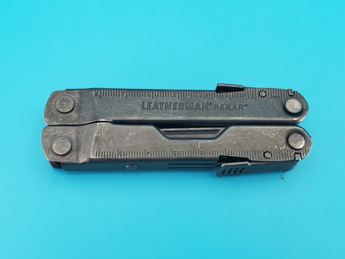 Leatherman Rebar Multi-Tool! BLACK OXIDE! Puma on Handle!