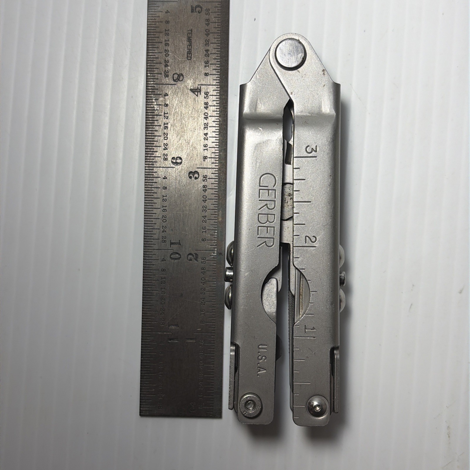 Vintage Original Early Gerber 55800 Multi-Plier Multi-Tool w/ Sheath USA