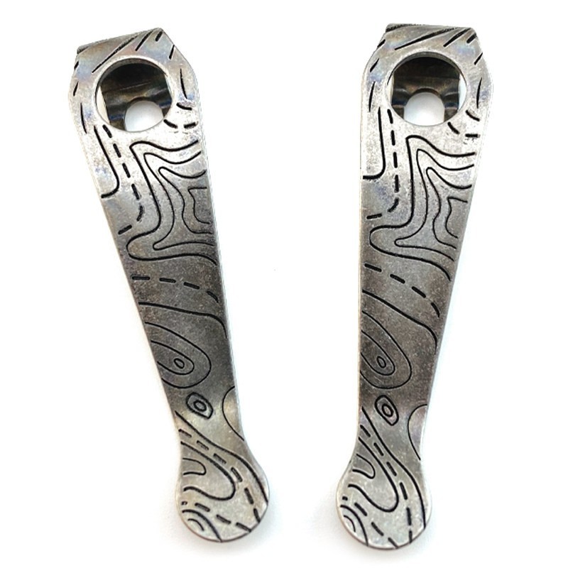 Titanium Deep Carry Pocket Clip for Spyderco Para 3 Replacement